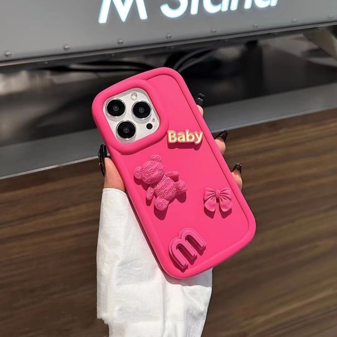 Three-dimensional Bear Modification Machine Phone Case - Image 5