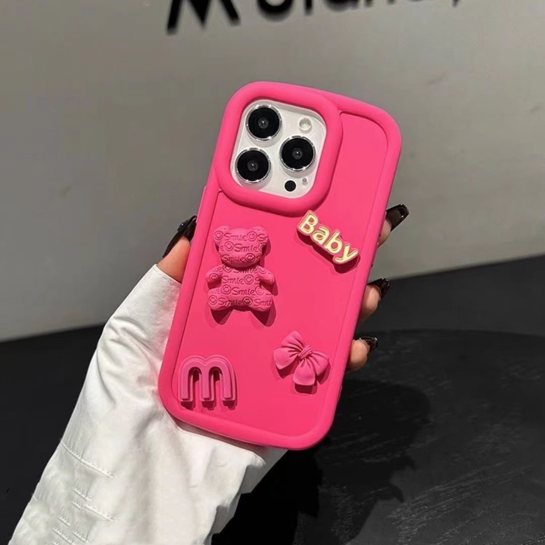 Three-dimensional Bear Modification Machine Phone Case - Image 9