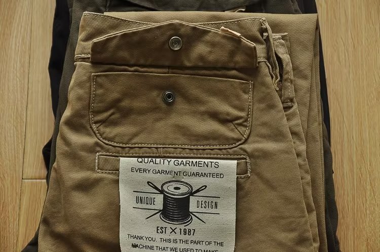 Overalls Men's Stain-resistant Wear-resistant Loose Straight-leg Pants Men's Pants Casual Pants