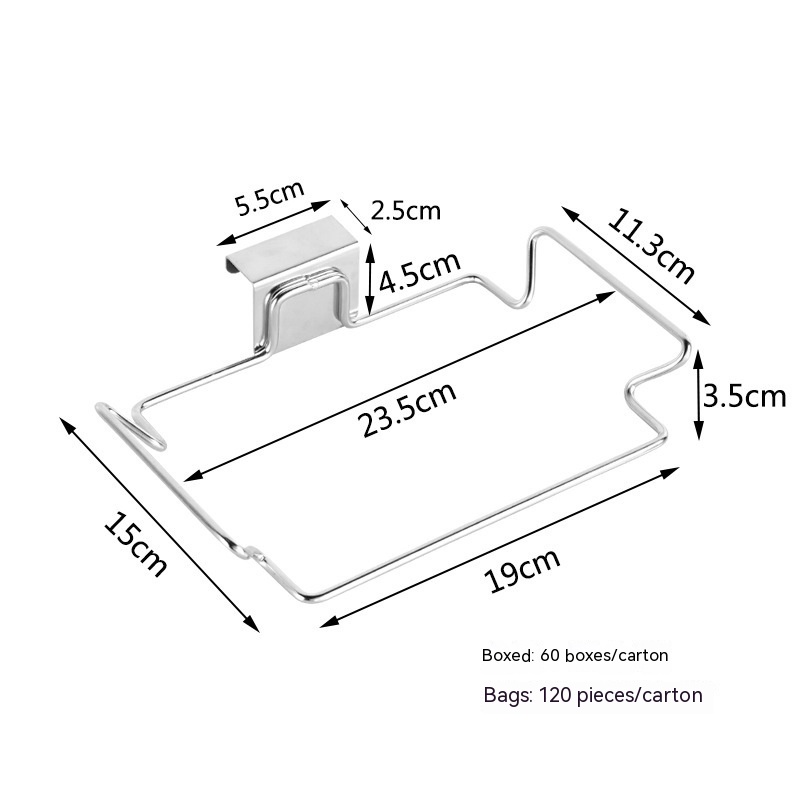 Title 5, Multi-functional Kitchen Stainless Steel Garbag...