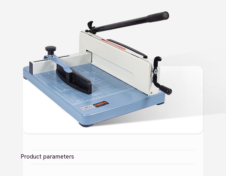 Upgraded Blue Bottom Thick Paper Cutting Knife Cutting Machine With Baffle