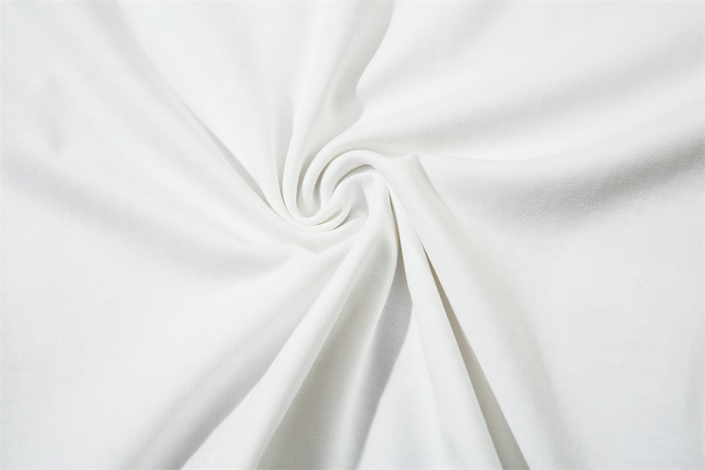 Women's Loose Casual Cotton American Contrast Stitching Short Sleeves