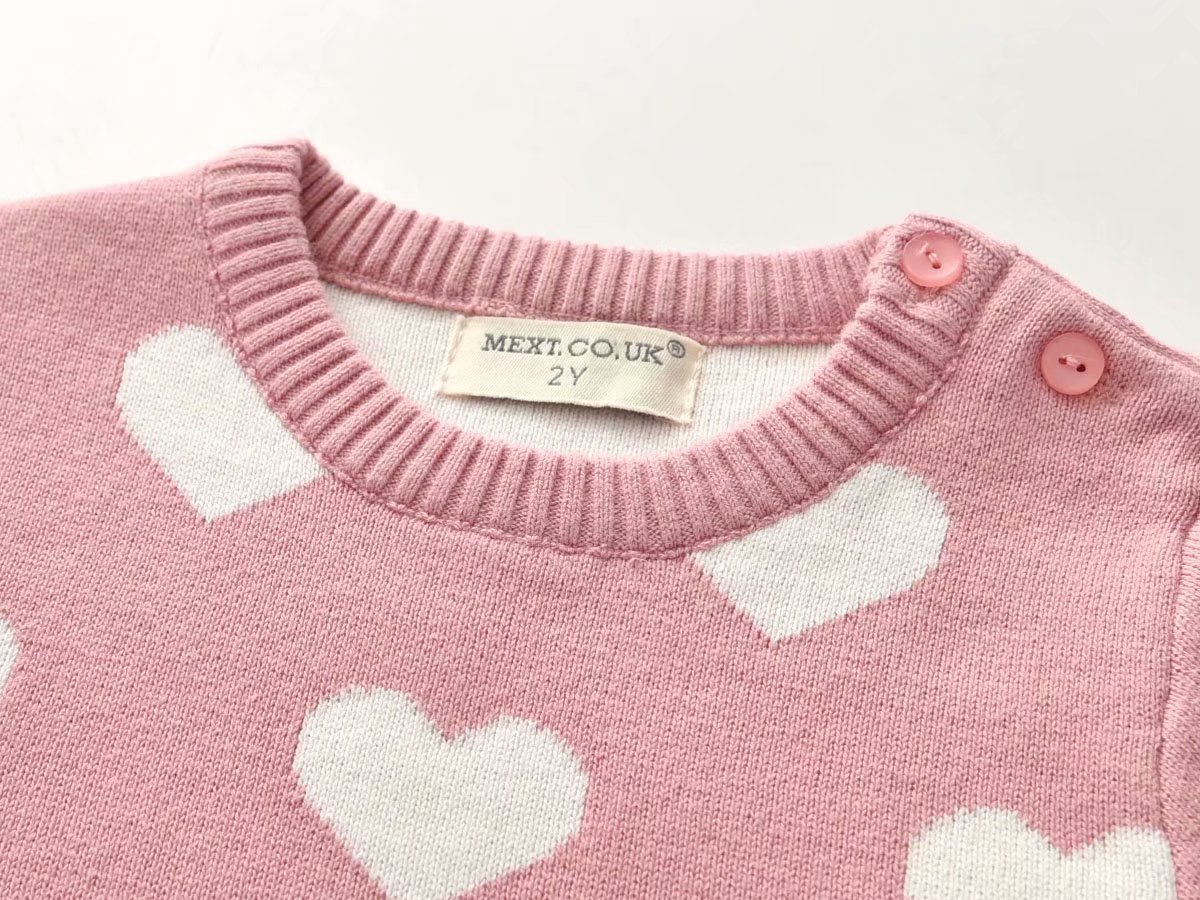 Knitwear Bottoming Sweater Multi-Love Lace Girl