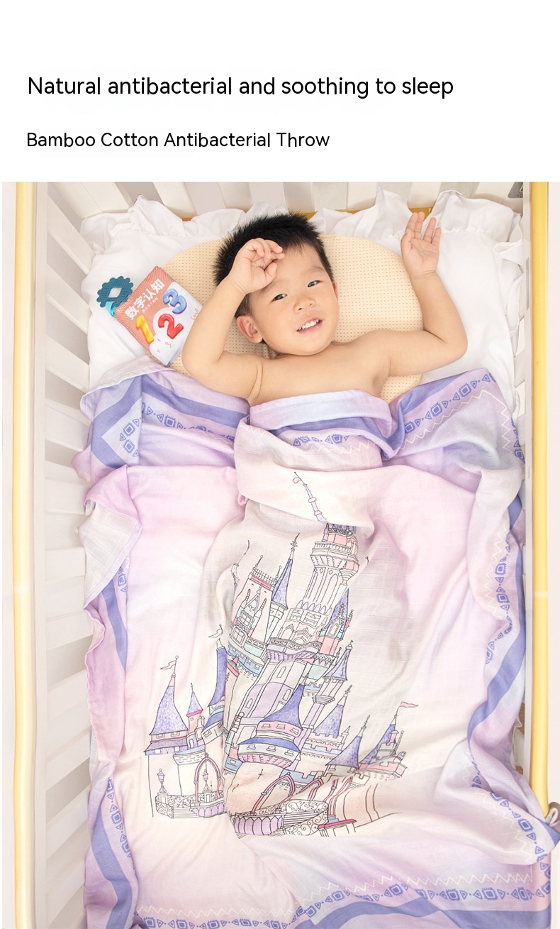 Summer Baby Bamboo Cotton Gauze Cover Blanket