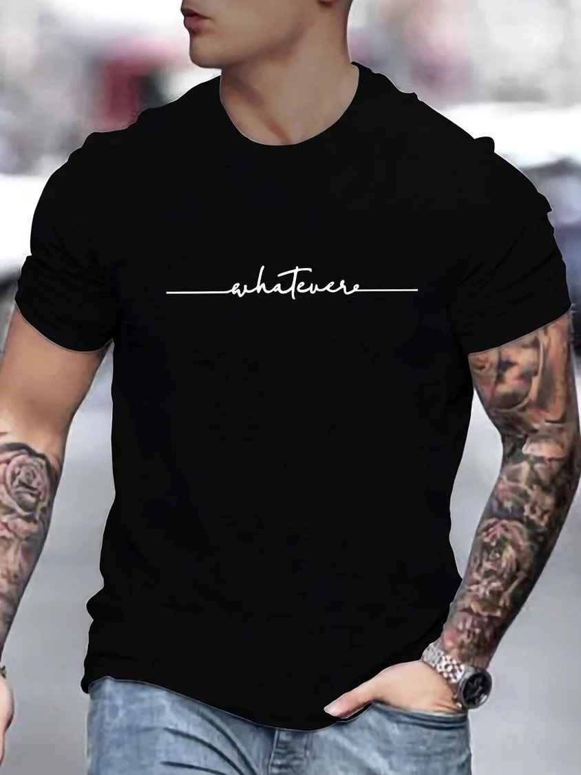 Title 4, Camiseta masculina plus size com estampas engra...