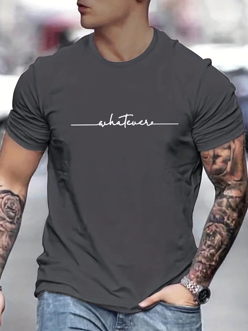 Title 6, Camiseta masculina plus size com estampas engra...