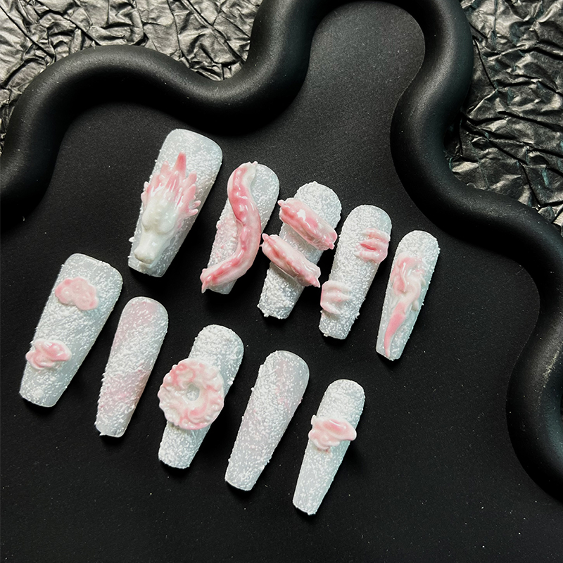 Hand-painted Three-dimensional Hand-worn Jialong Element Heavy Industry Finished Product