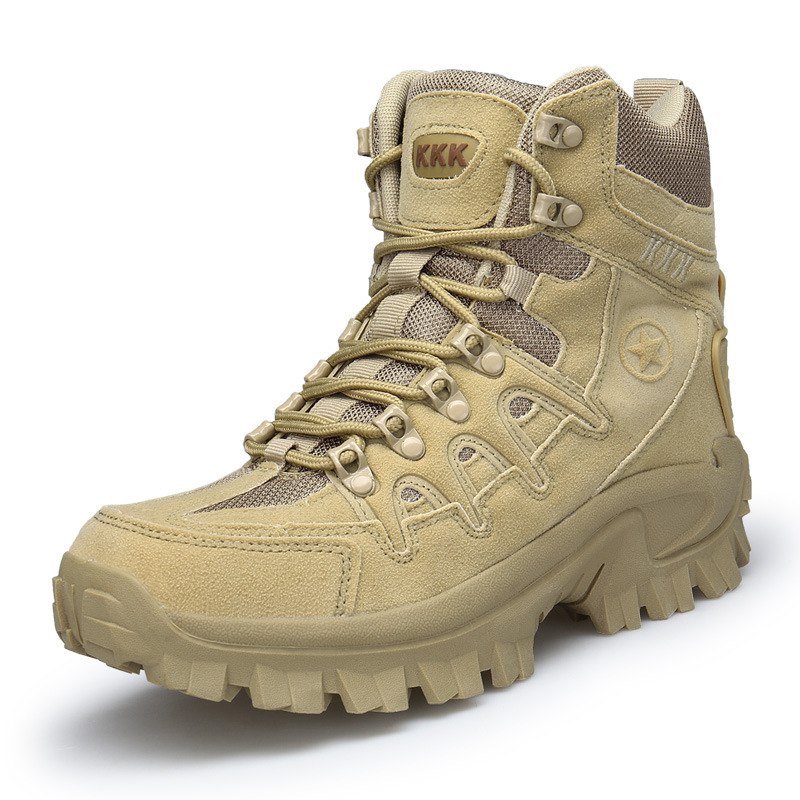 Title 5, Military Combat Boots Outdoor High-top Combat D...