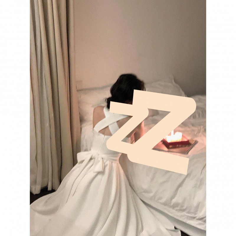 Niche High Sense Dignified Goddess Fan High End Light Luxury Square Collar Socialite Fairy Long Dress Female