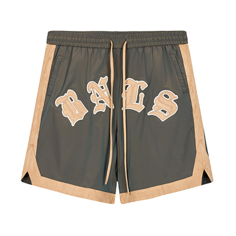 Title 1, Basketball Pants Drawstring Five-point Pants Me...