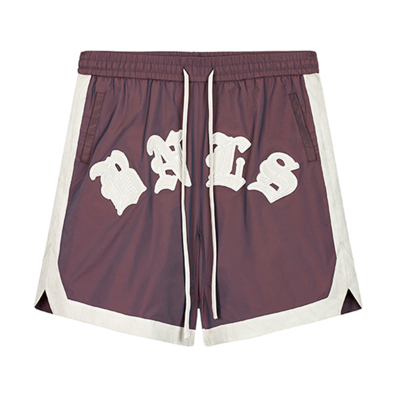 Title 3, Basketball Pants Drawstring Five-point Pants Me...