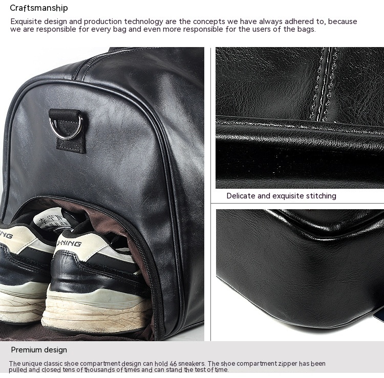 Men Travel Large Capacity Portable Messenger Bag — foto 12