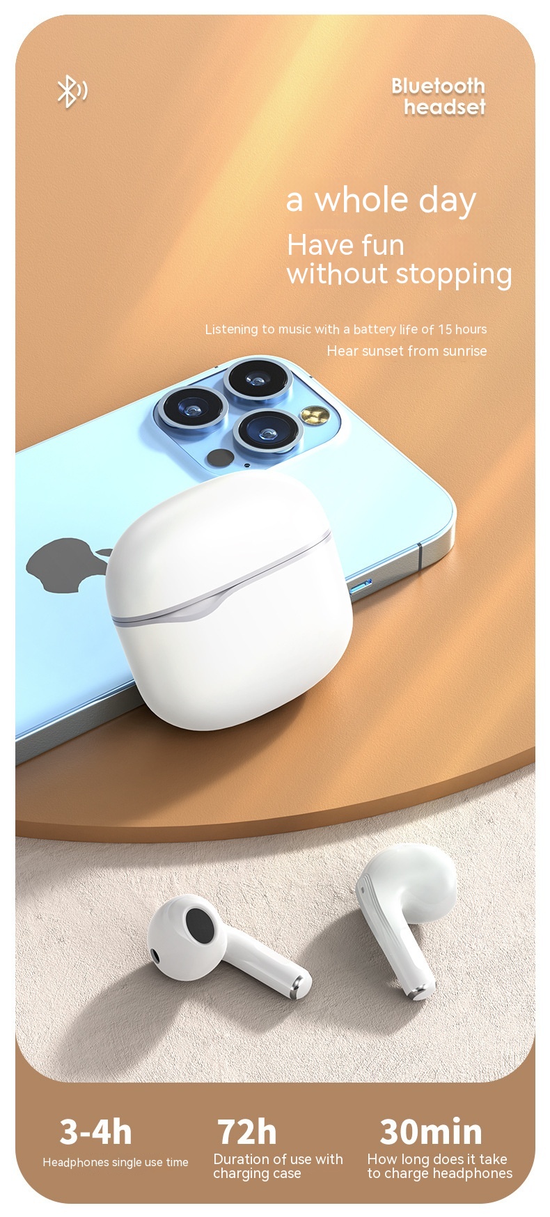 Smart Sports Wireless Bluetooth Headset - Image 14