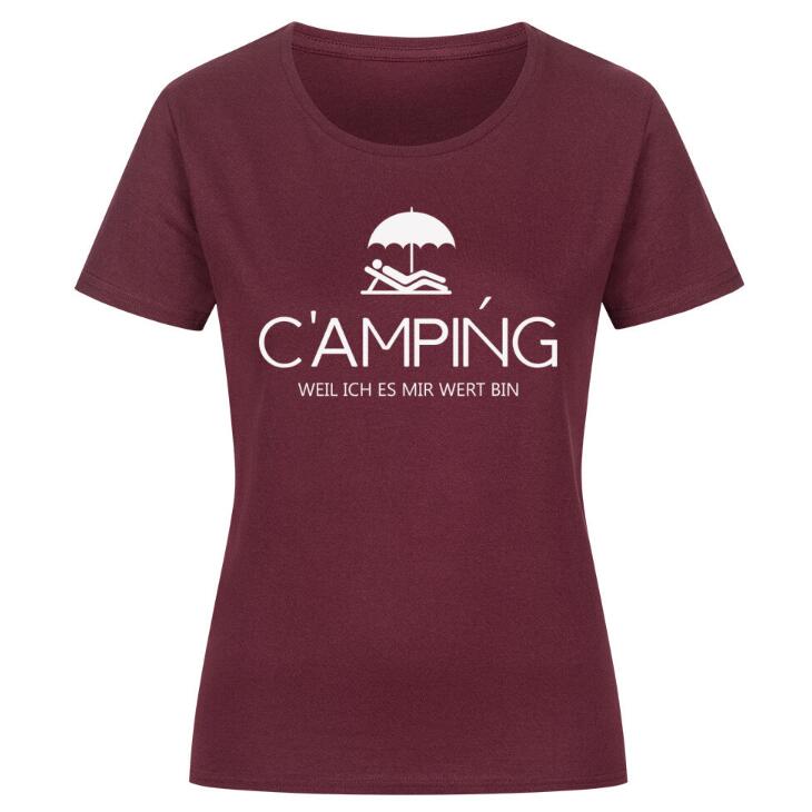 European And American Because I Deserve Digital Printing Casual Round Neck Short Sleeves