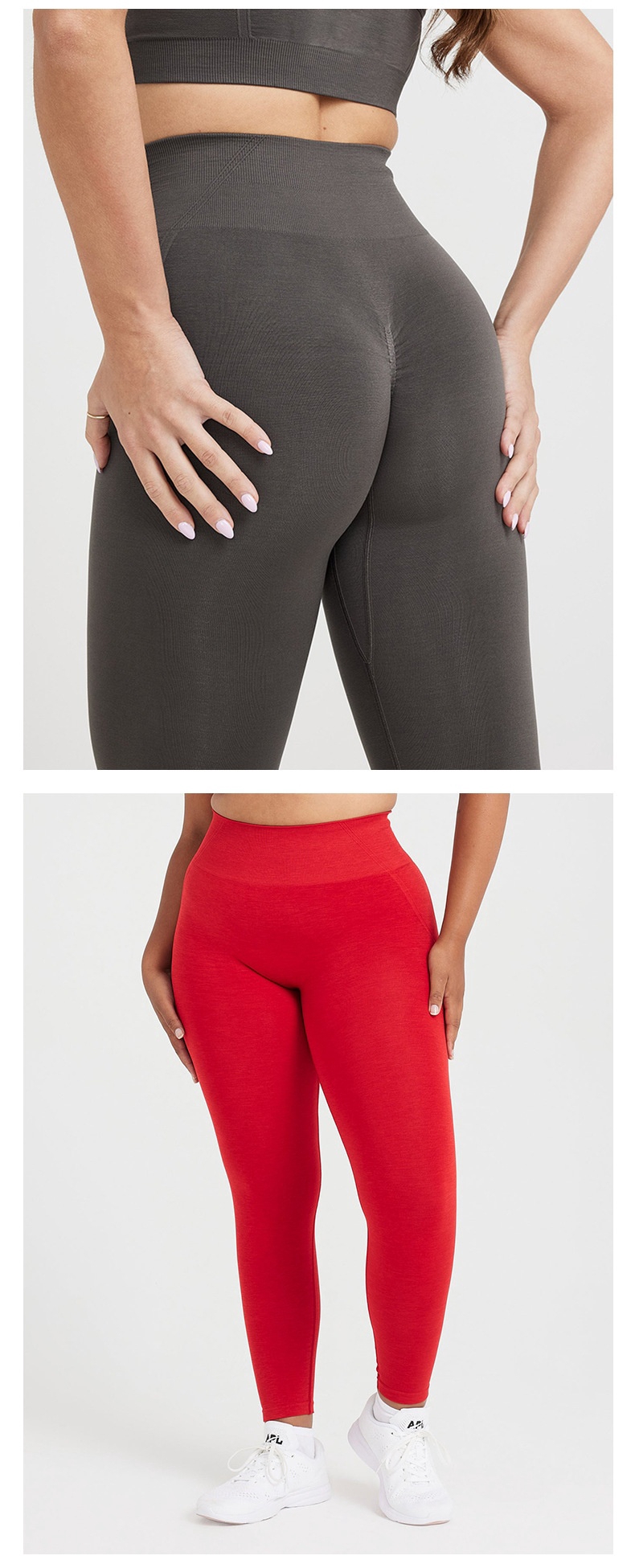 High Top Sports Fitness Belly Contracting Yoga Trousers