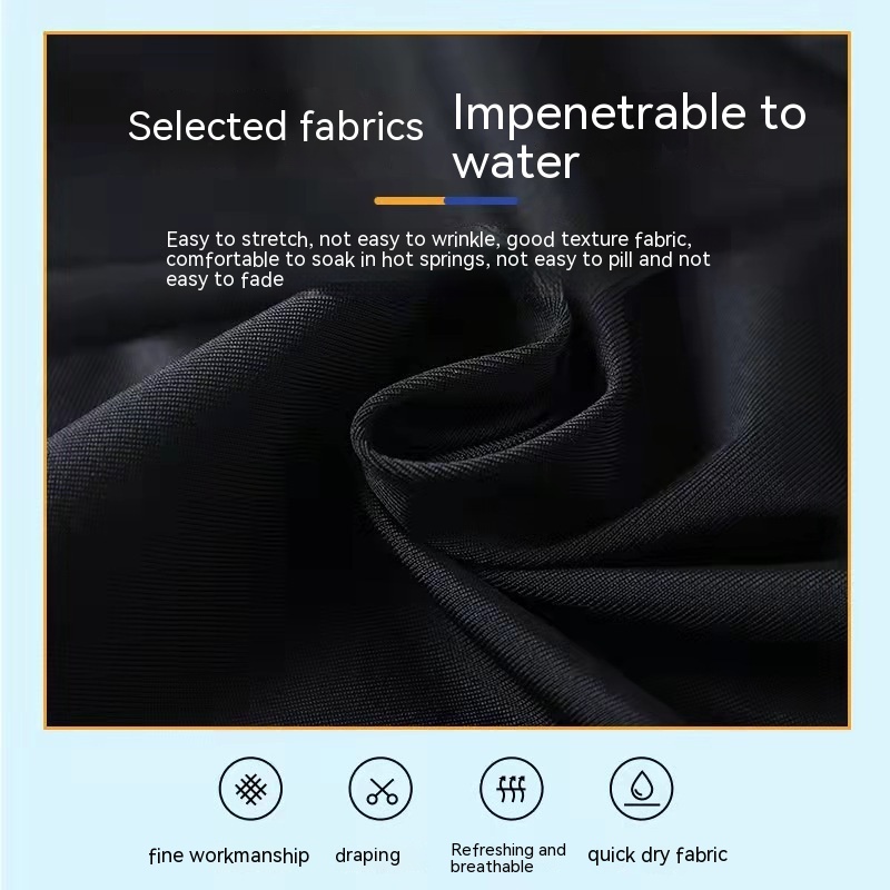 Summer Men's Shark Quick-drying Boxer Swimming Trunks