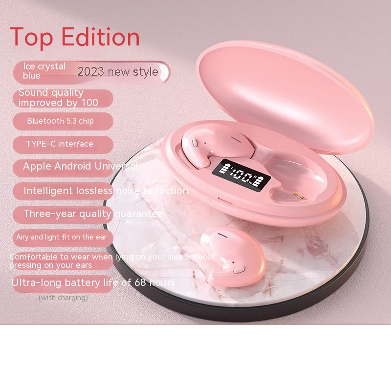 Bluetooth Headset For Bone Conduction True Wireless Non In-ear New - Image 2
