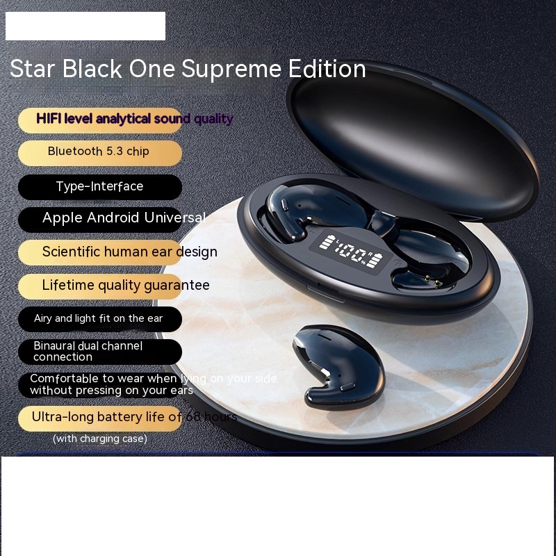 Bluetooth Headset For Bone Conduction True Wireless Non In-ear New - Image 7