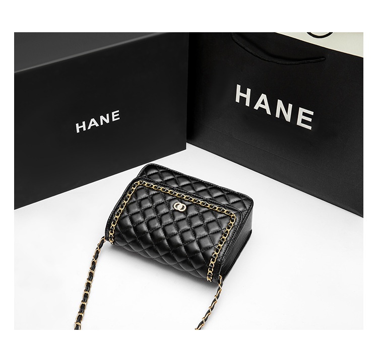 All-matching One Shoulder New Trendy Classic Style Rhombus Chain Bag