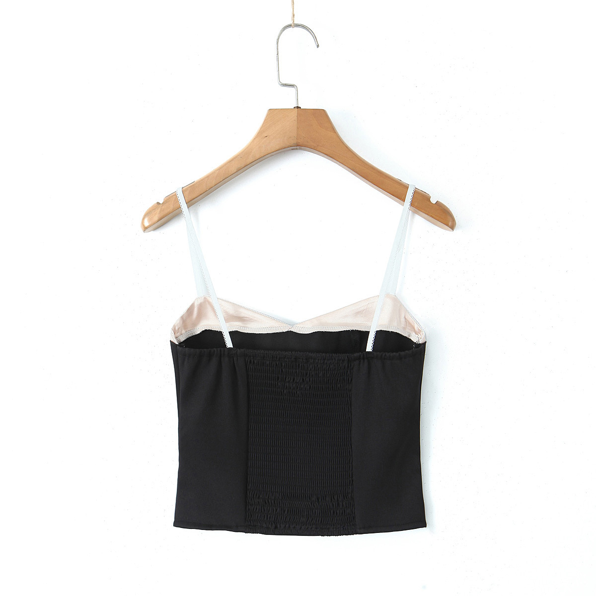 Title 3, Fake Two-piece Color Matching Small Sling Vest ...