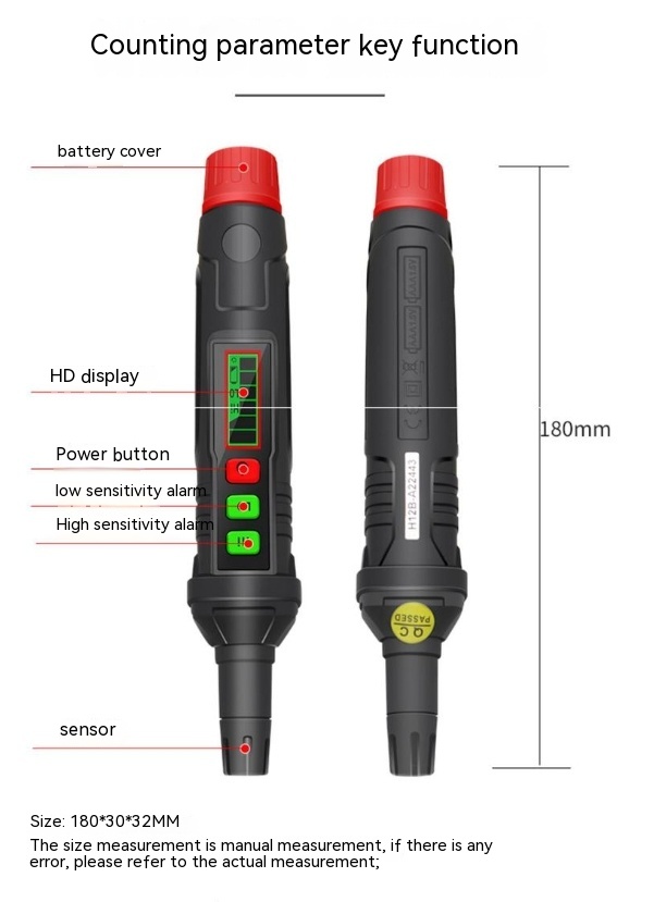 Portable And Minimalist Gas Leak Detector