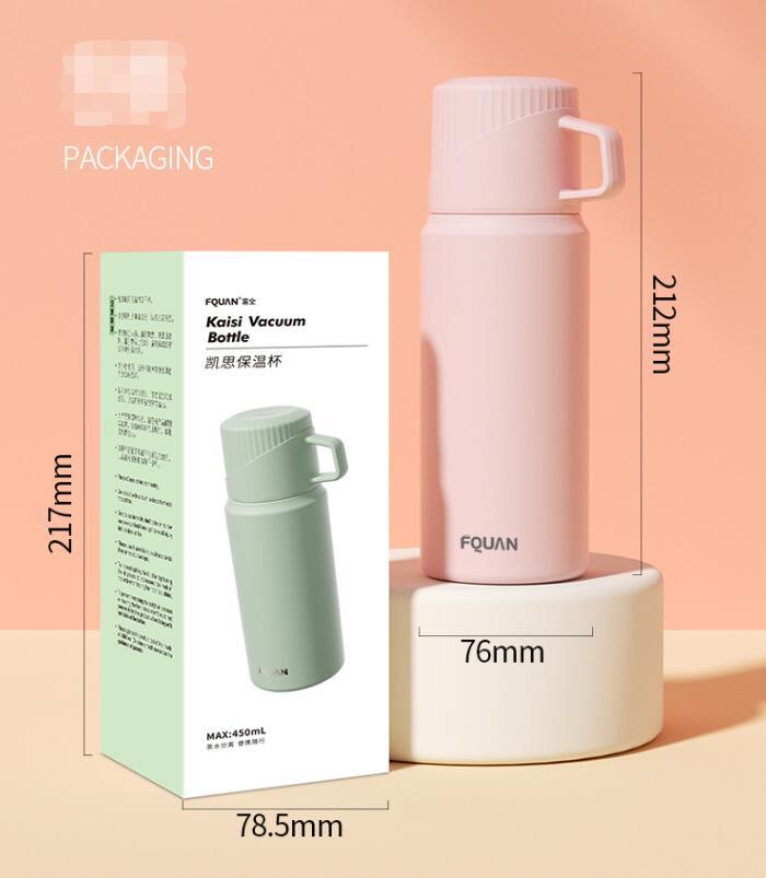 Simple 304 Stainless Steel Tea Water Separation Portable Insulation Cup - Image 6