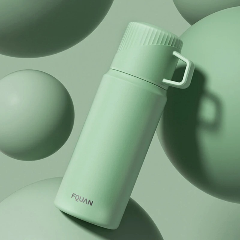 Simple 304 Stainless Steel Tea Water Separation Portable Insulation Cup - Image 8