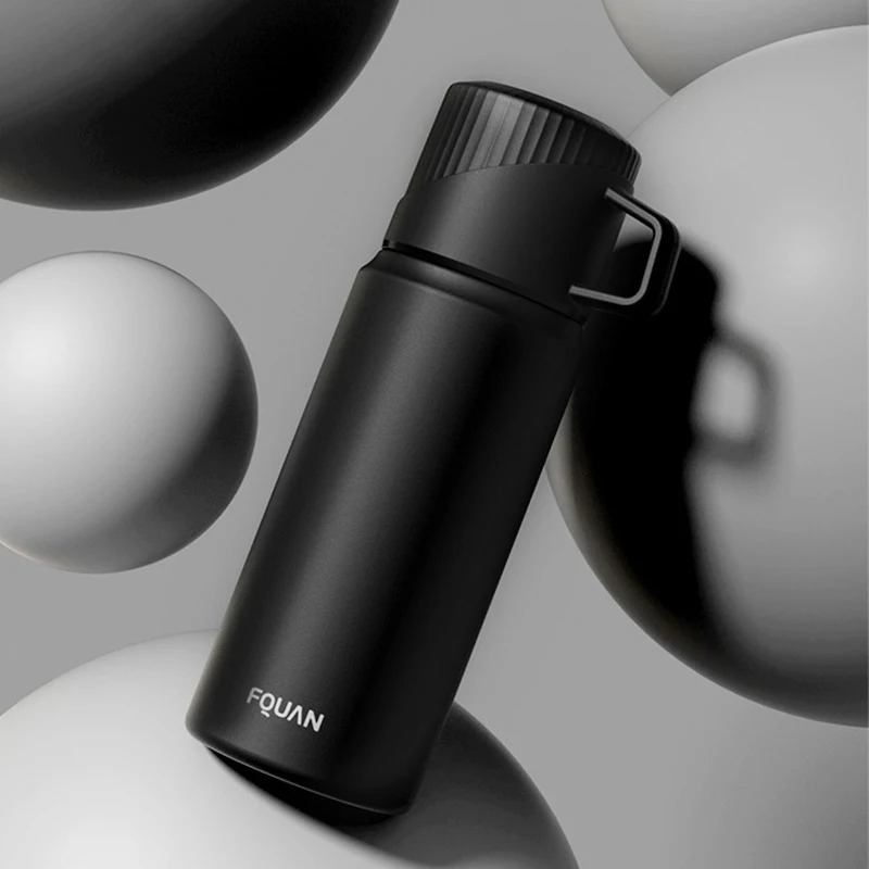 Simple 304 Stainless Steel Tea Water Separation Portable Insulation Cup - Image 10