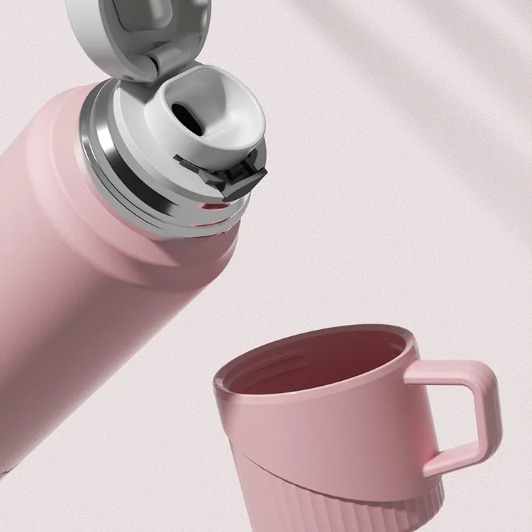 Simple 304 Stainless Steel Tea Water Separation Portable Insulation Cup - Image 6