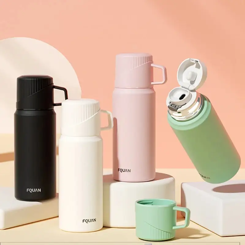 Simple 304 Stainless Steel Tea Water Separation Portable Insulation Cup