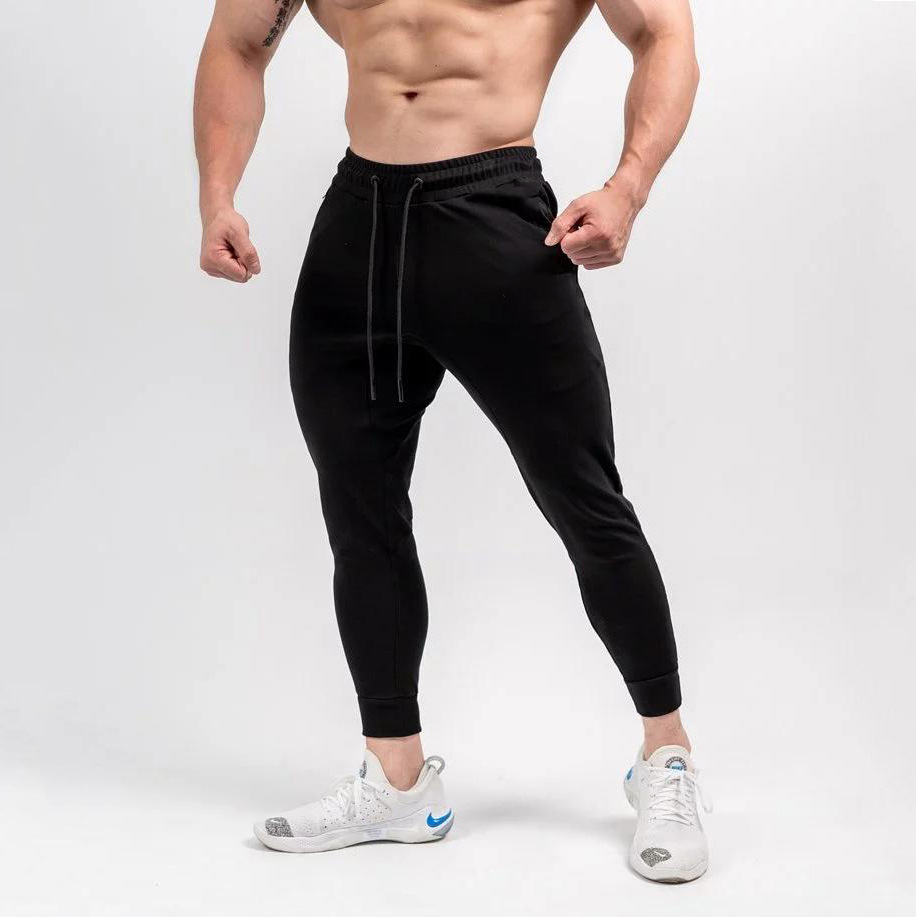 Title 3, Mens slim-fit solid color muscle cropped leg p...