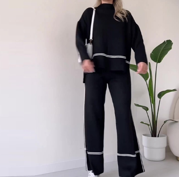 Title 5, Costume de pantalon Bootcut, haut décontracté d...