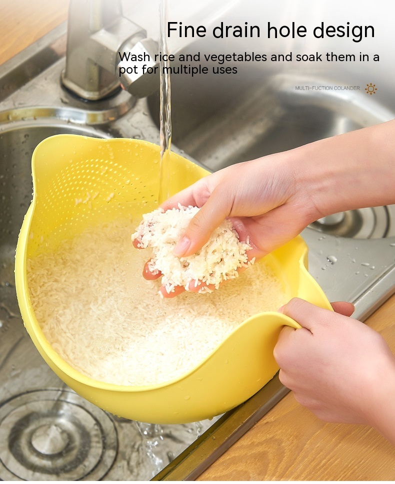 Kitchen Drain Basket Dish Rice Basket