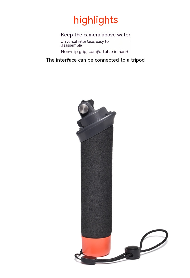 Sponge Buoyance Rod J Non-slip Handheld Rod Removable Submersible Floating Stick