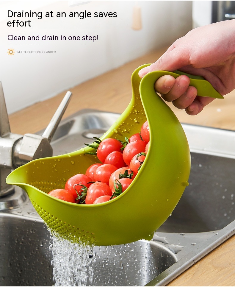 Title 4, Kitchen Drain Basket Dish Rice Basket