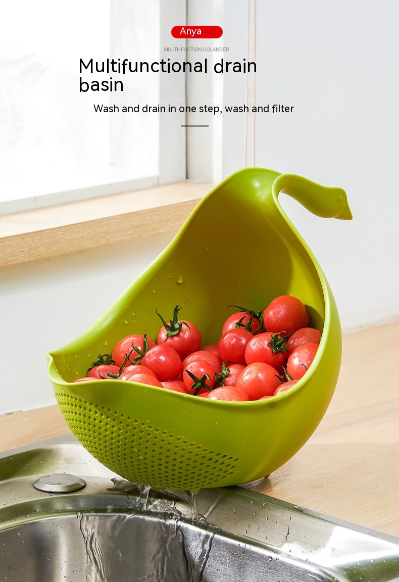 Title 5, Kitchen Drain Basket Dish Rice Basket