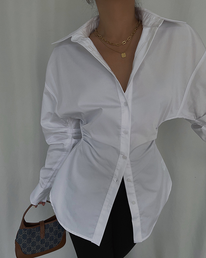 Title 4, Homemade High-end Custom Cotton Waist Shirt