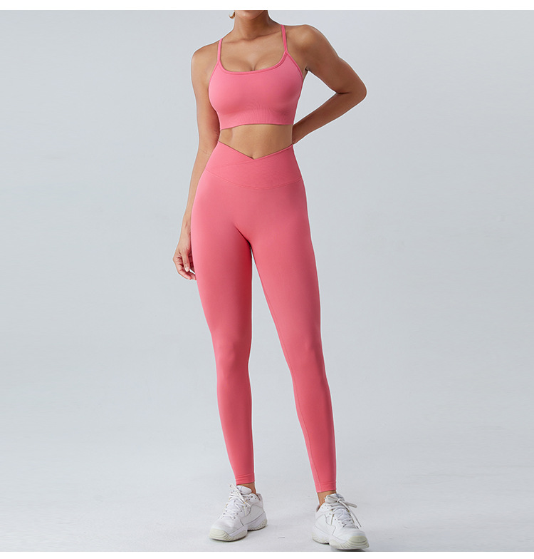 Title 17, Seamless Nude Feel Yoga Clothes Women