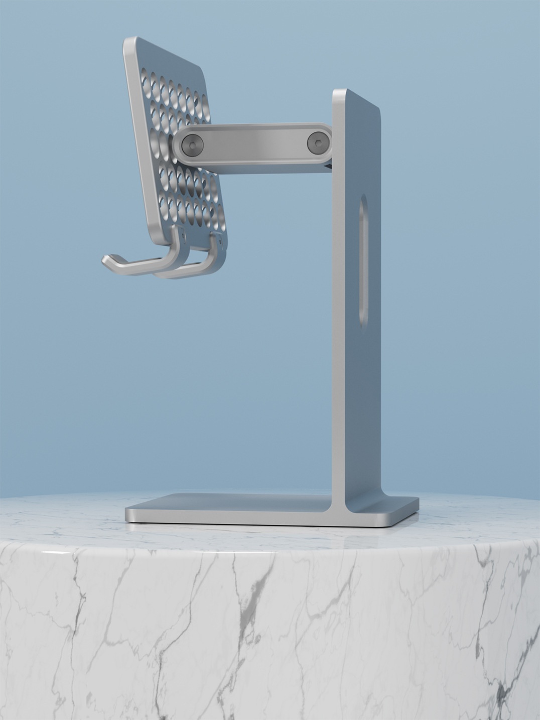 Flat Computer General Support Adjustable Lifting Mobile Desktop Stand - Image 2