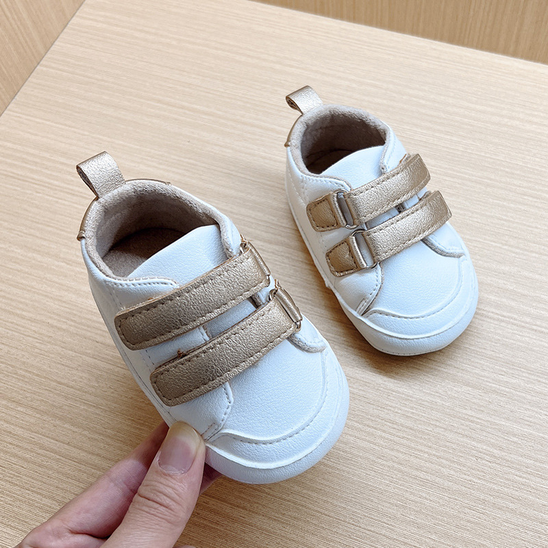 Title 4, Spring and Autumn Double Velcro Babys Shoes To...