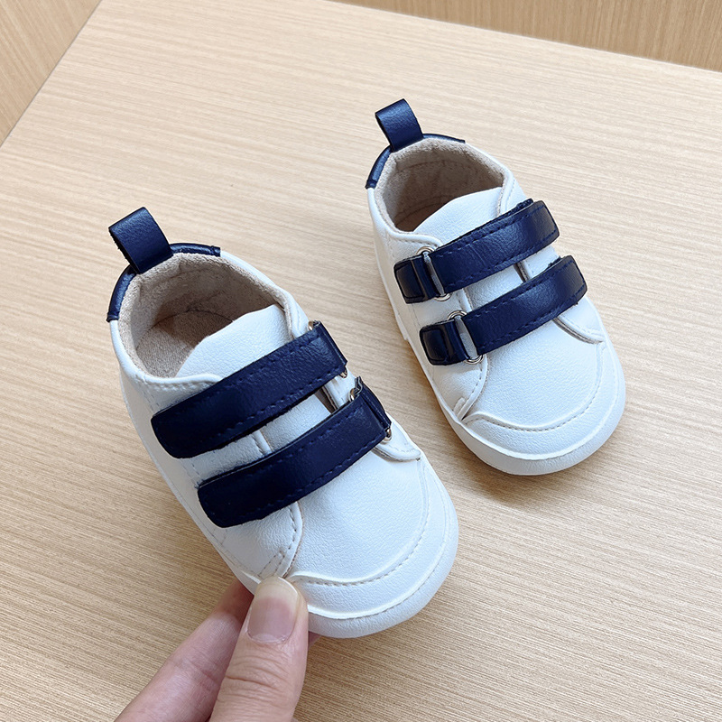 Title 6, Spring and Autumn Double Velcro Babys Shoes To...