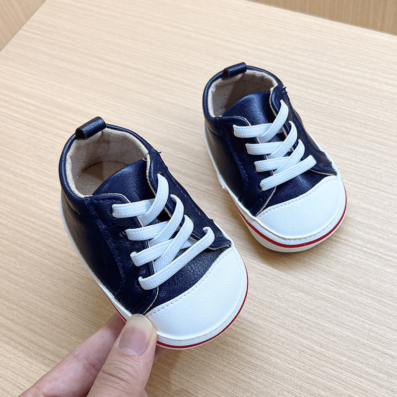 Title 7, Spring and Autumn Double Velcro Babys Shoes To...