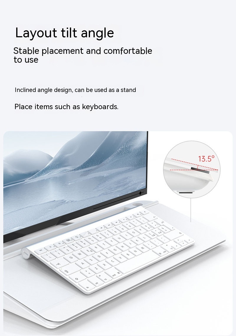 Computer skrivebord tastatur bærbar Erasable Message Note - Miniatyr 11