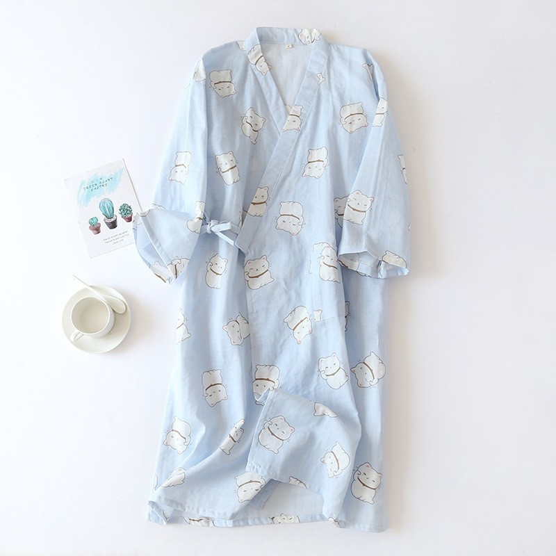 Title 8, Women Bathrobe Nightdress Long Sleeve Nightgown...