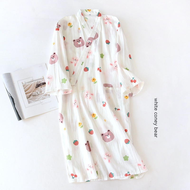 Title 9, Women Bathrobe Nightdress Long Sleeve Nightgown...