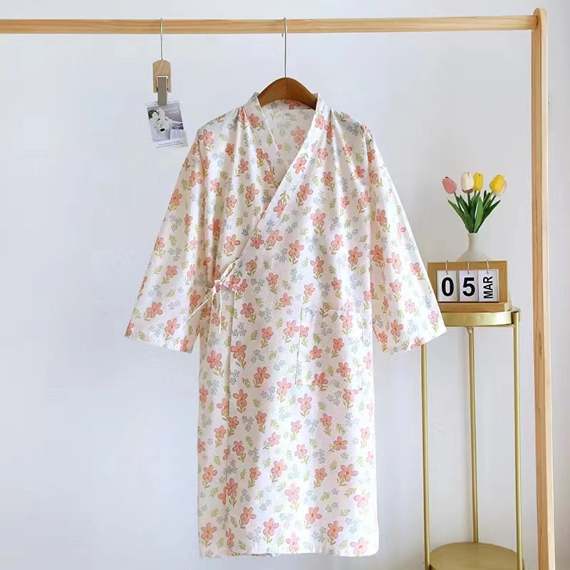 Title 18, Women Bathrobe Nightdress Long Sleeve Nightgown...