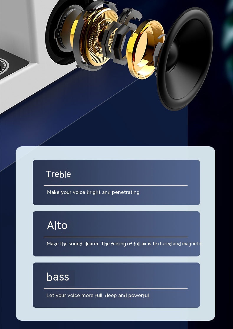English Sound Card Audio Integrated Machine Wireless Bluetooth - Image 15