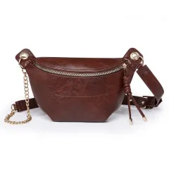 Women's Stylish Graceful Simple Casual Shoulder Bag - Coffee - View 1