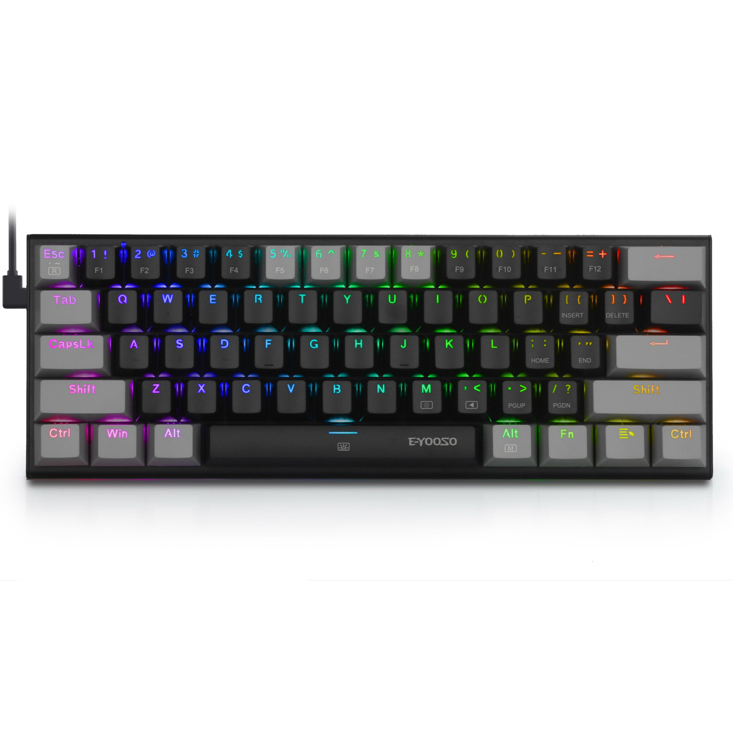 Title 4, Two Colors Key CAP Mechanical Keyboard for Comp...