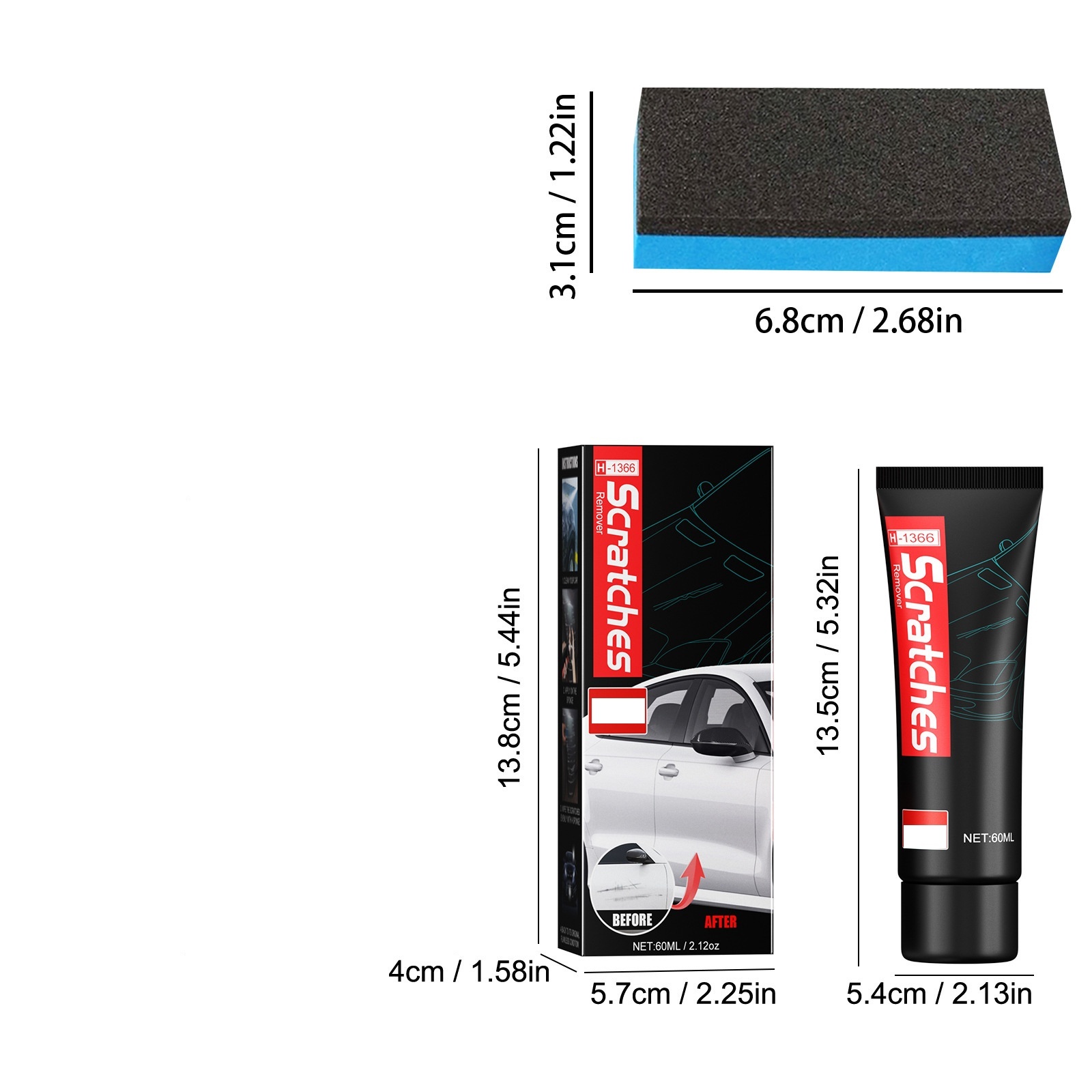 Car Scratch Scratch Polishing Paster Paint Cleaning And Decontamination - Image 3